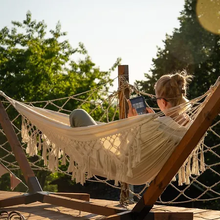 Luxussátor Glamping Ty Západy